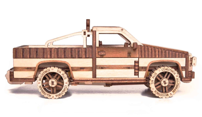 Auto PICK UP Wood Trick z drewna